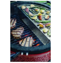 Kamado Joe nerūdijančio plieno pusmėnulio grotelės žuviai ir daržovėms Classic