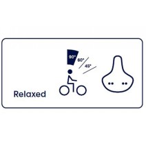 Balnelis Selle Royal Freeway Fit Relaxed // 257 x 210 mm (juodas)