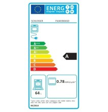 Dujinė viryklė su elektrine orkaite Schlosser FS 6403 MASD