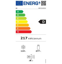 Šaldytuvas LG GBV5240DSW