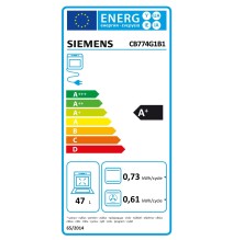 Orkaitė SIEMENS CB774G1B1