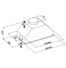 Įmontuojamas gartraukis ELEYUS MOD L 16 200 52 IS