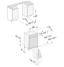 Indaplovė Miele G 7131 SCi 125 Edt. Edcs