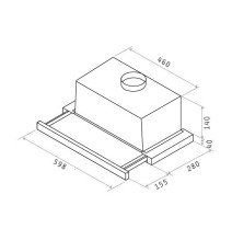 Gartraukis ELICA TT14 LUX BL/A/60, PRF0201276