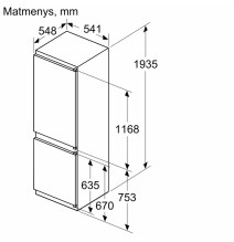 Šaldytuvas Bosch KIN965SE0