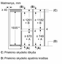 Šaldytuvas Bosch KIN965SE0