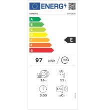 Įmontuojama indaplovė Gorenje GV643E90