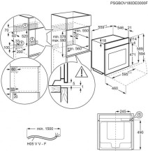 Orkaitė AEG BSE798380B