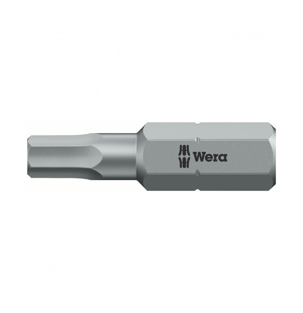 Atsuktuvo antgalis WERA 840/1 Z Hex-Plus BO 9/64" x 25 mm