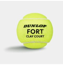 Teniso kamuol. DUNLOP FORT CLAY COURT 4-tube ITF