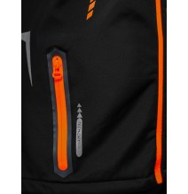 SoftShell striukė vyrams juoda su oranžinėmis detalėmis Cover