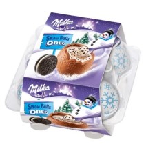 Šokoladinės sniego gniūžtės MILKA Oreo, 112g