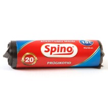 Šiukšlių maišai SPINO 15L /20 vnt, juodi