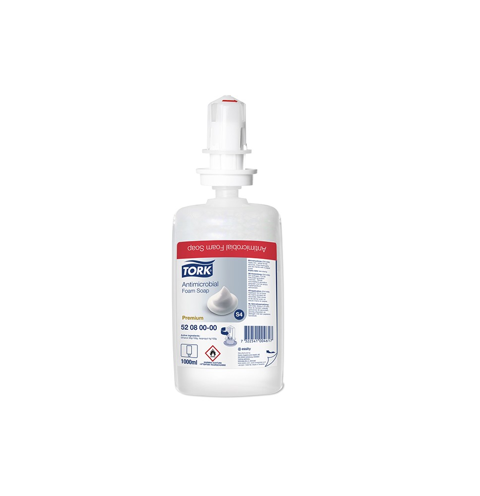 Muilo putos TORK S4 Antimicrobial, 1l, 520800