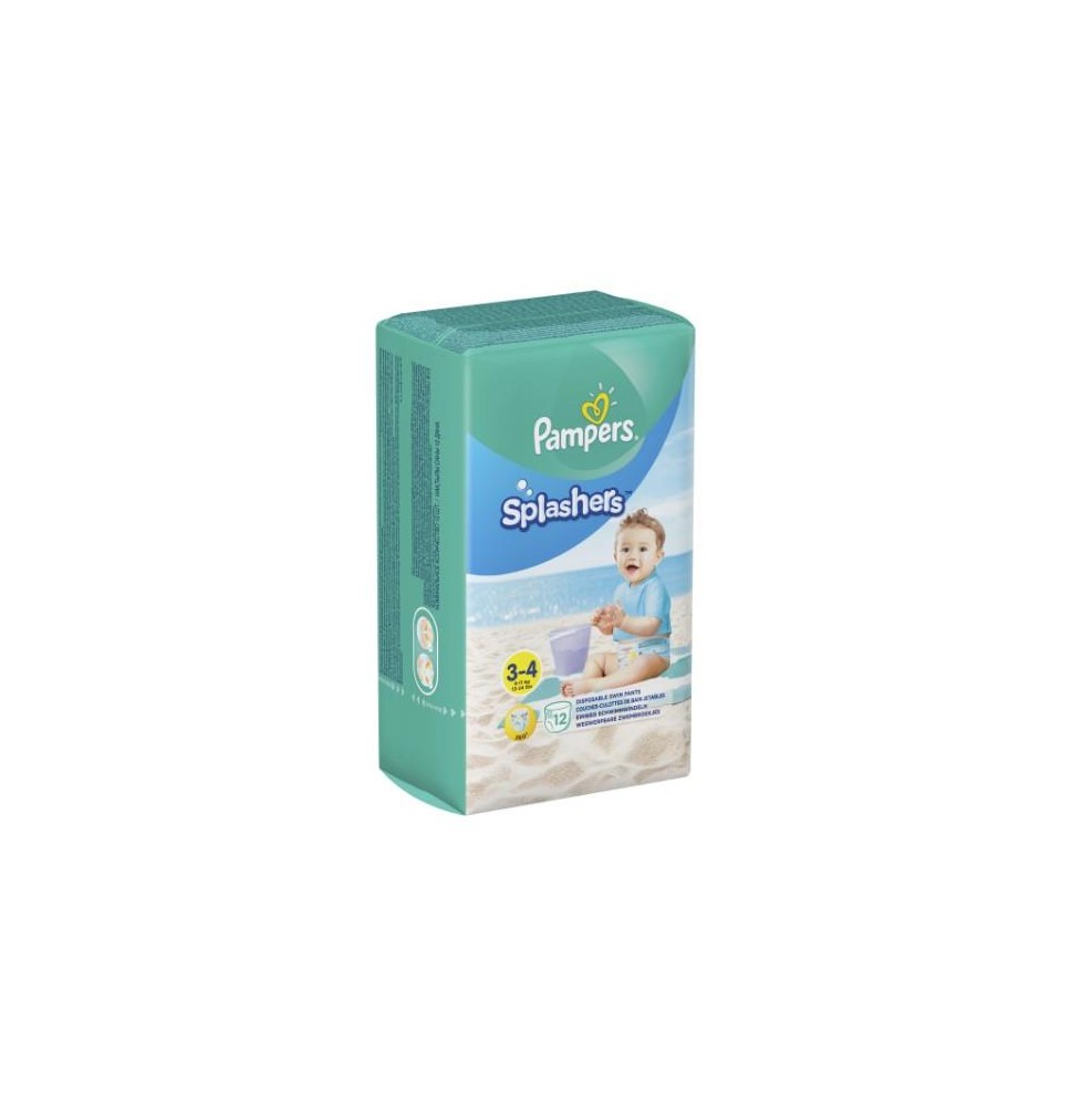 Sauskelnės PAMPERS Pants Splashers, 3 dydis 6 - 11 kg, 12 vnt.