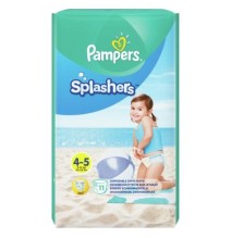 Sauskelnės PAMPERS Pants Splashers, 4 dydis 9 - 15 kg, 11 vnt.