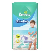 Sauskelnės PAMPERS Pants Splashers, 5 dydis 14+ kg, 10 vnt.