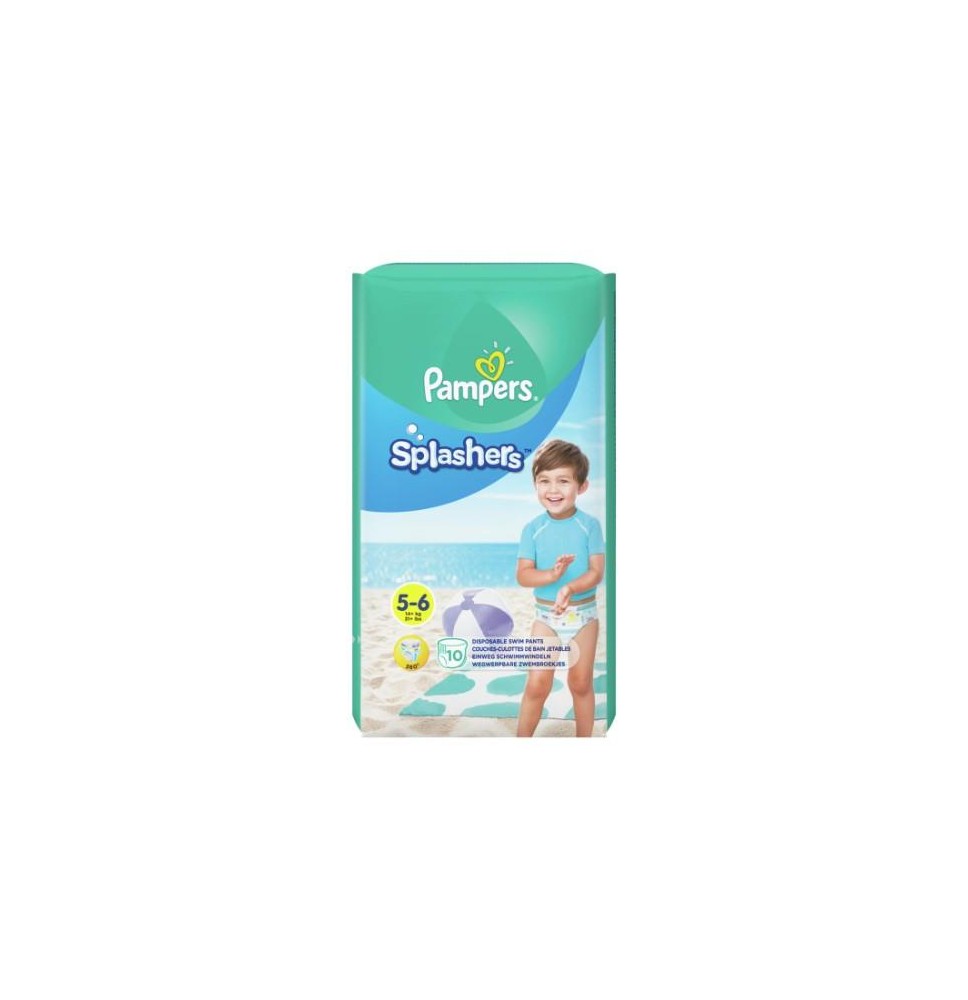 Sauskelnės PAMPERS Pants Splashers, 5 dydis 14+ kg, 10 vnt.