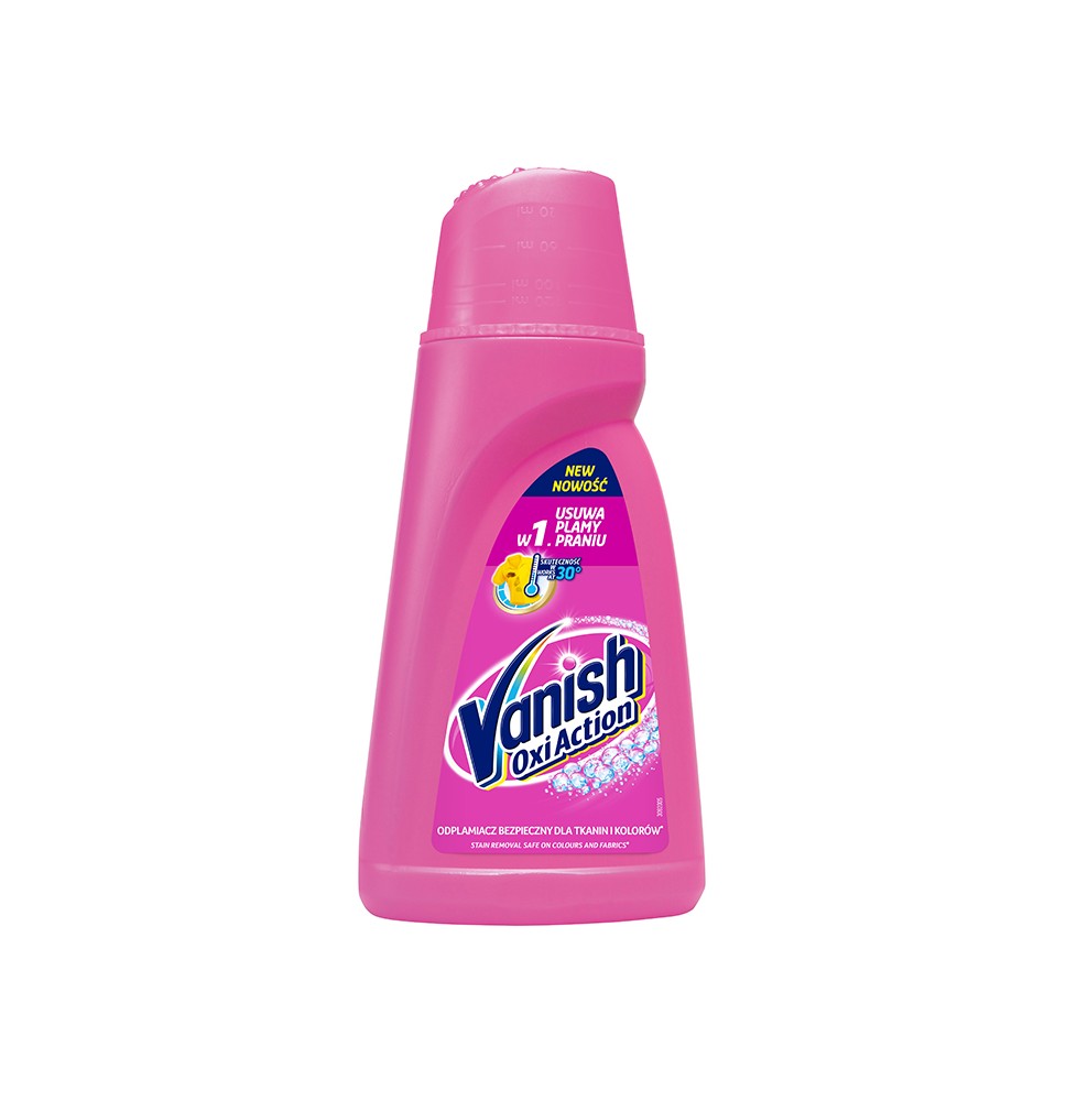 Dėmių šalinimo gelis VANISH OXI ACTION Pink, 1L