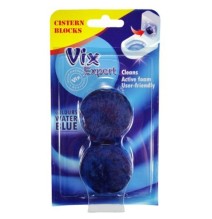 WC tabletės VIX EXPERT, šalina kalkių nuosėdas, 2*50g