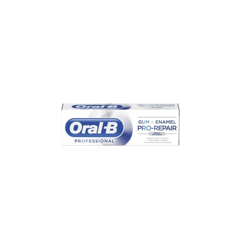 Dantų pasta ORAL B Gum & Enamel Professional Whitening, 75ml