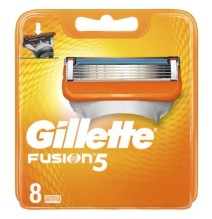 Skustuvo galvutės GILLETTE FUSION, 8 vnt.