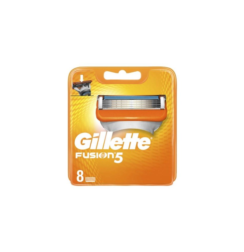 Skustuvo galvutės GILLETTE FUSION, 8 vnt.