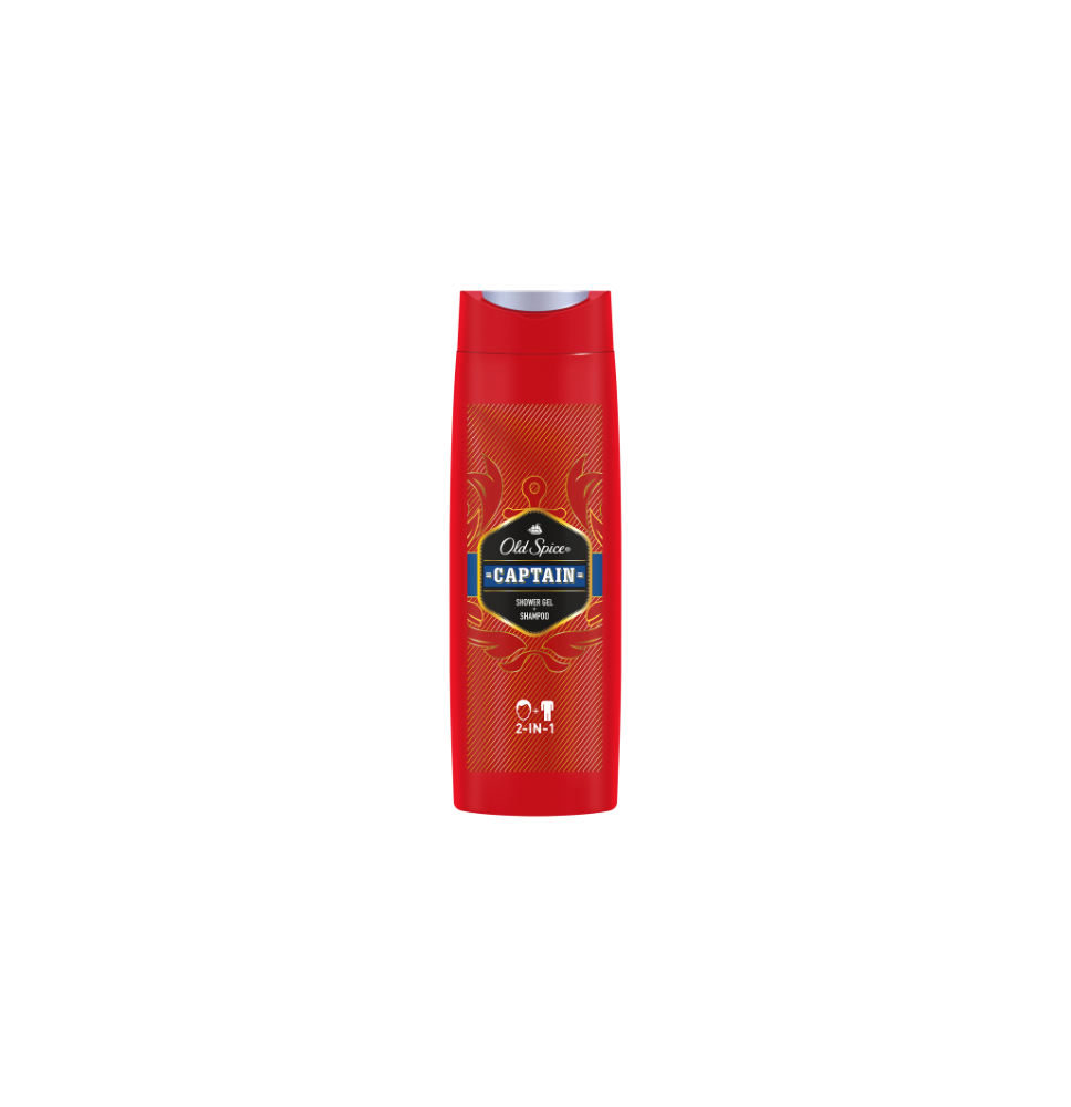 Dušo želė OLD SPICE Captain, 400 ml