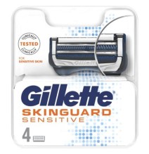 Skustuvo galvutės Gillette Skinguard, 4 vnt.