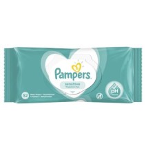 Servetėlės PAMPERS Sensitive,52vnt