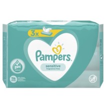 Servetėlės PAMPERS Sensitive,3x52vnt