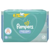 Servetėlės PAMPERS Fresh Clean,3x52vnt