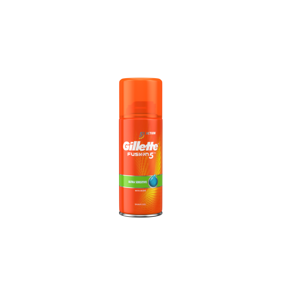 Skutimosi gelis Gillette FUSION Ultra Sensitive, 75ml