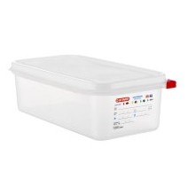 Gastro talpa AIRTIGHT GN1/3, su dangčiu, PP, 4 l, H 10 cm, vnt