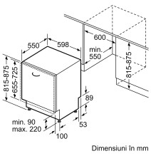 Indaplovė BOSCH SMV4HVX31E