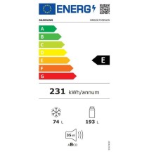 Įmontuojamas šaldytuvas Samsung BRB26705EWW/EF