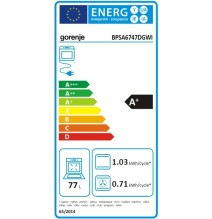 Orkaitė Gorenje BPSA6747DGWI