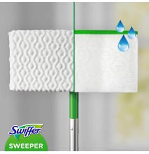 Swiffer Sweeper Starter Kit XXL: šluota,sausos serv.8vnt ir šlapios serv.3vnt