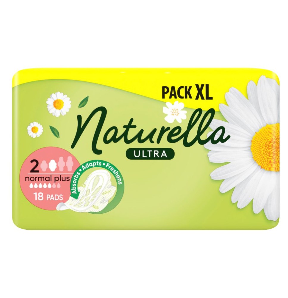 Higieniniai paketai NATURELLA Ultra Regular Deo, 18vnt