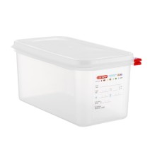 Gastro talpa AIRTIGHT GN1/3, su dangčiu, PP, 6 l, H 15 cm, vnt