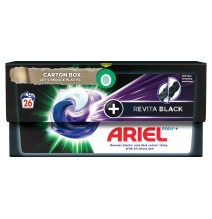 Skalbimo kapsulės Ariel Black, 26vnt