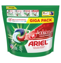 Skalbimo kapsulės Ariel Extra Clean, 60vnt