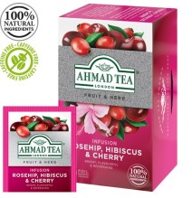 Arbata AHMAD ROSEHIP & CHERRY 20 vokelių po 2g