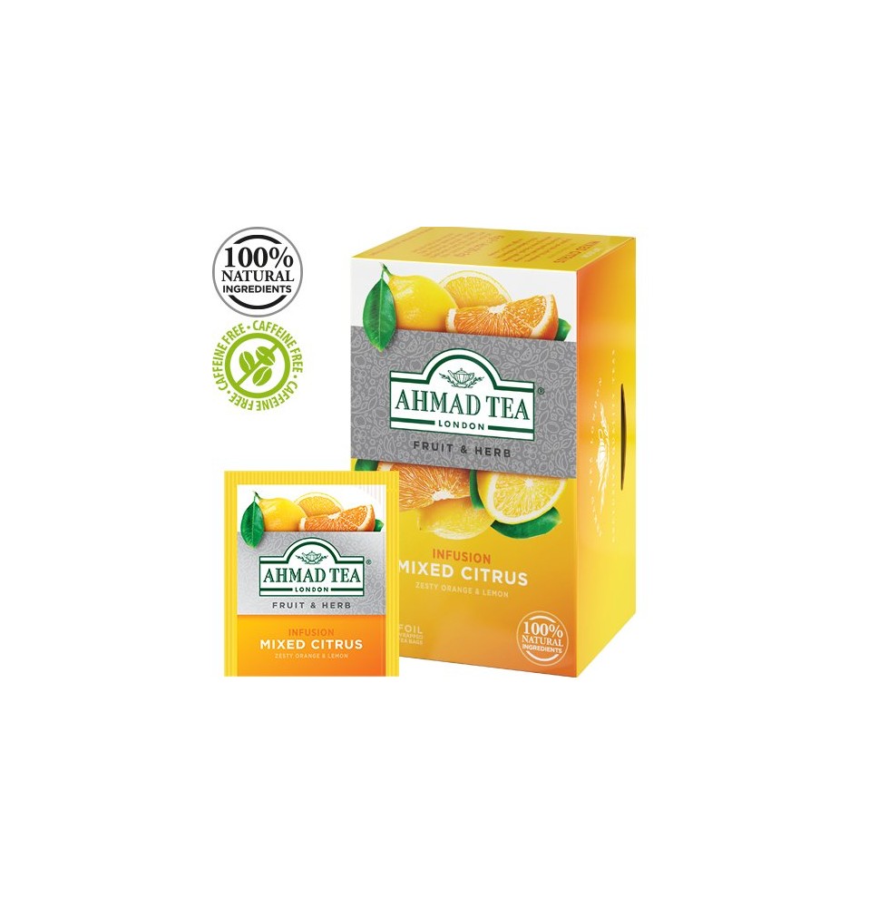 Arbata AHMAD MIXED CITRUS 20 vokelių po 2g