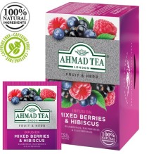 Arbata AHMAD MIXED BERRY 20 vokelių po 2 g