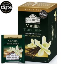 Vaisinė arbata AHMAD VANILLA TEA 20 vokelių su siūlu po 2 g