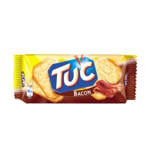 Sausainiai TUC Crackers rūkytos šoninės skonio, 100g