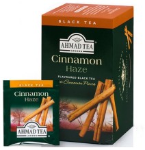 Juodoji arbata AHMAD  CINNAMON TEA 20 vokelių su siūlu po 2 g