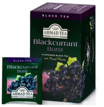 Arbata AHMAD ALU FRUIT BLACKCURRANT TEA, 20 vokelių su siūlu po 2 g