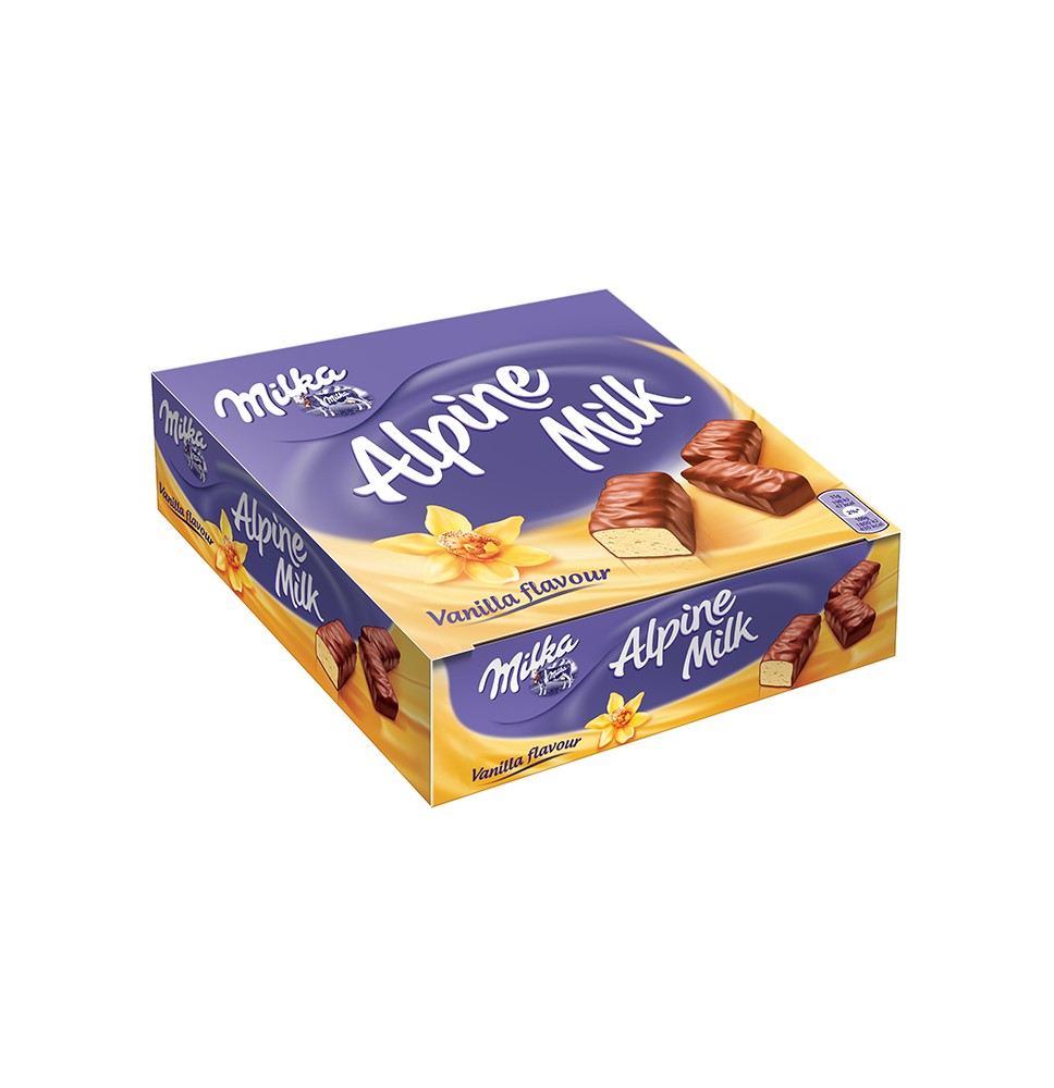 Šokoladų rinkinys MILKA Alpine Milk, 330 g